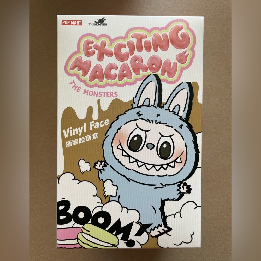 Exciting Macaron Vinyl Face Toy